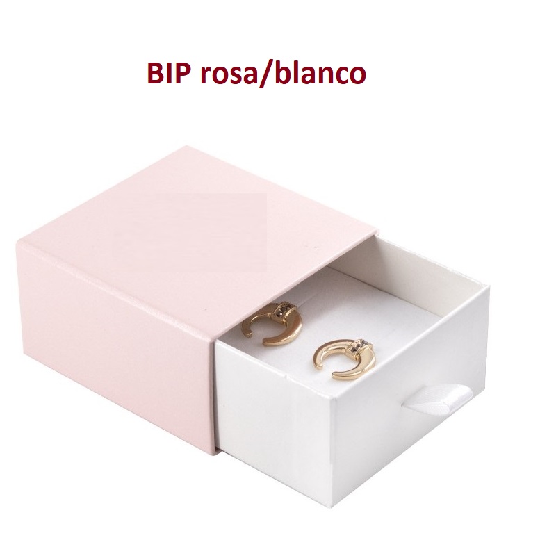 Caja BIP pendientes + cadena 73x70x40 mm.